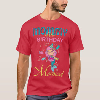 T-shirt FEMME de la sirène d'anniversaire 1