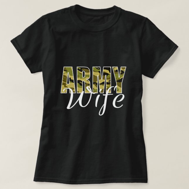 T-SHIRT FEMME DE L'ARMÉE (Design devant)