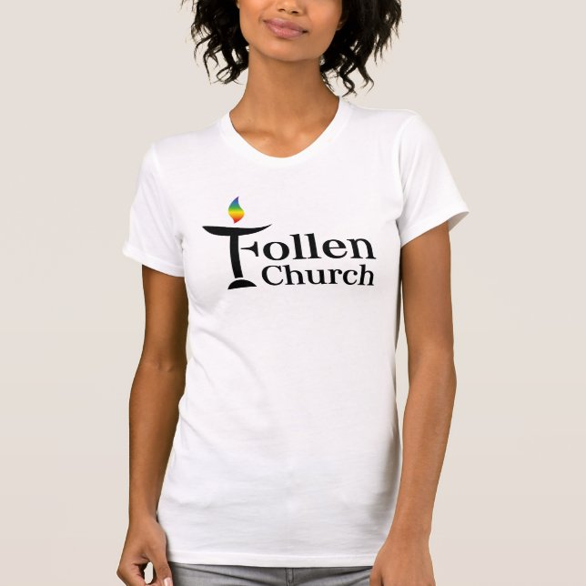 T-shirt femme de l'église Follen (Devant)