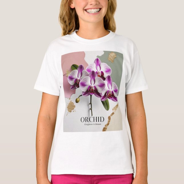T-shirt femme de l'Orchid Harmony (Devant)