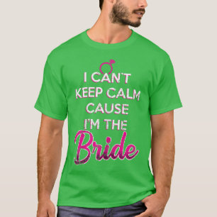 T-shirt Femme de mariée célibataire enterrement de vie de