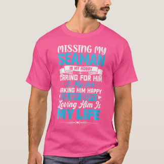 T-shirt Femme de marin pour une petite amie femme de marin