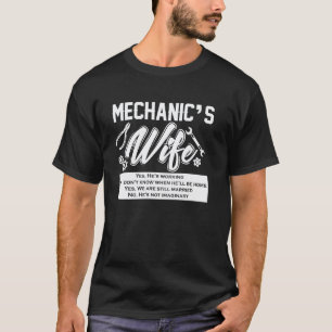 T-shirt Femme de mécanicien de garage drôle mécanicien aut