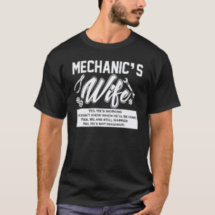 T-shirt Femme de mécanicien de garage drôle mécanicien aut