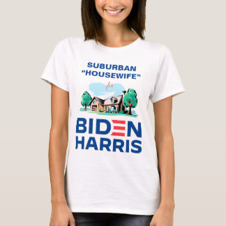 T-shirt Femme de ménage de la banlieue de Biden-Harris