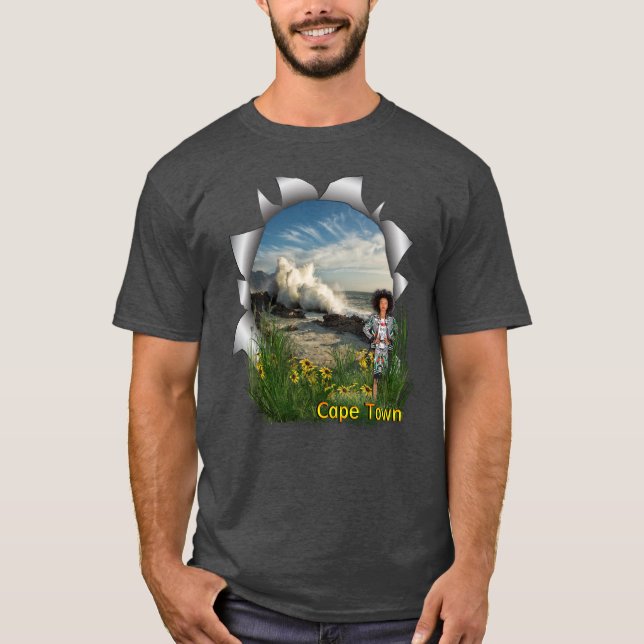 T-shirt Femme de mode sud-africaine du Cap (Devant)