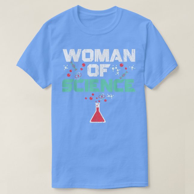 T-shirt Femme De Science Équipe STEM Biologie Major Stemin (Design devant)