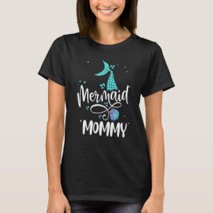 T-shirt Femme de sirène Équipe de la famille de la fête de
