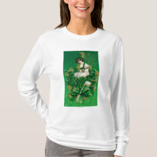 T-shirt Femme de souvenir de jour de St Patrick sur la