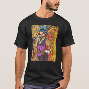 T-shirt Femme De Steam Punk Avec Mode Et Accès Victoriens
