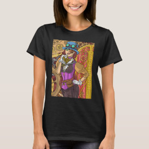 T-shirt Femme De Steam Punk Avec Mode Et Accès Victoriens