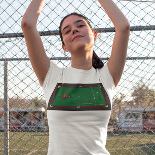 T-shirt Femme de table Snooker