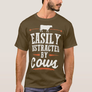 T-shirt Femme de vache Louvain de vache Rancher d'éleveur 