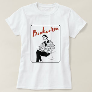T-shirt Femme de ver de livre