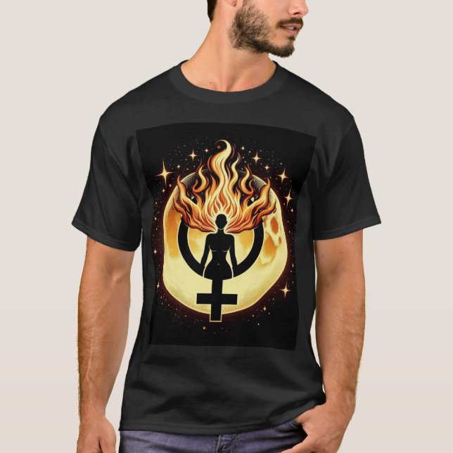 T-shirt Femme déesse (Devant)