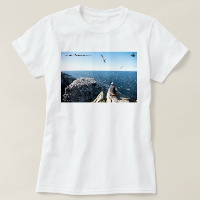 T-shirt Femme des Gannets du Nord (Design devant)