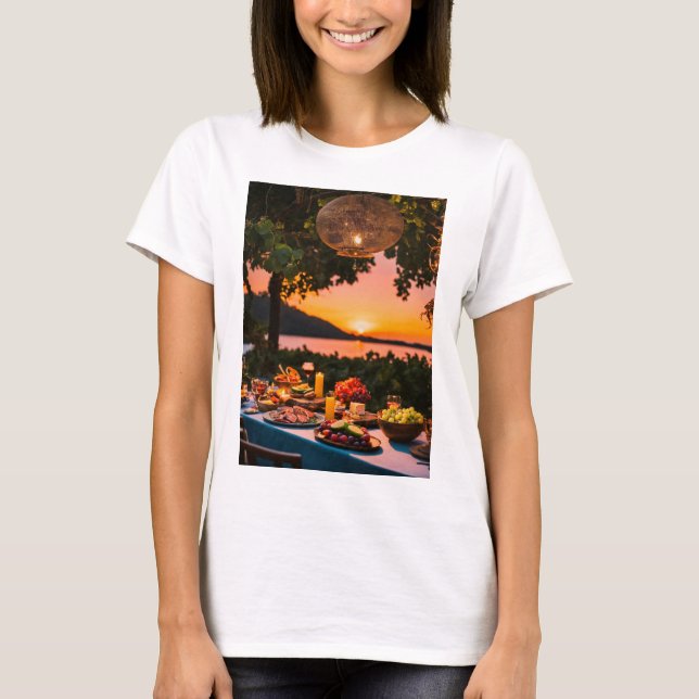 t-shirt femme design Fansion du monde (Devant)