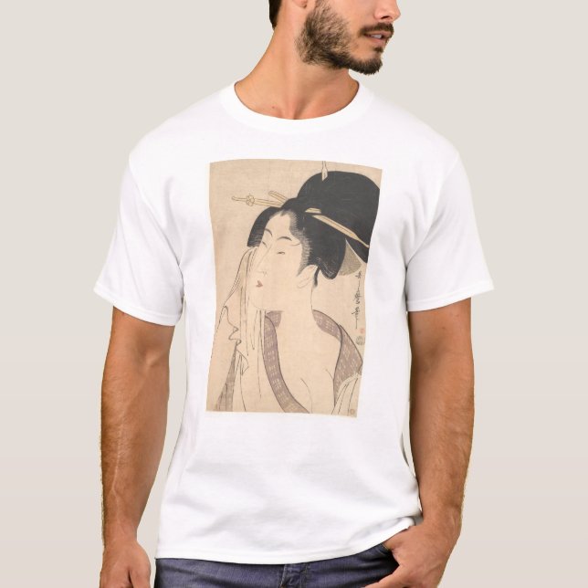 T-shirt Femme détendant après son Bath (Devant)