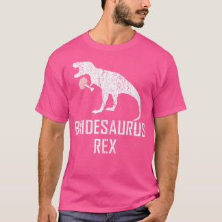 T-shirt Femme Dinosaur Chemise Funny Bridesaurus Rex Maria