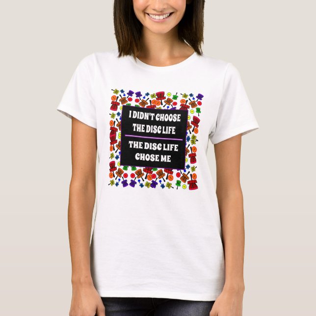 T-shirt femme Disk Life (Devant)