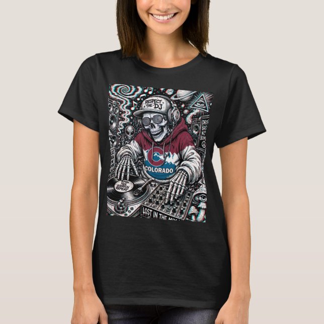 T-shirt femme Dj Colorado (Devant)