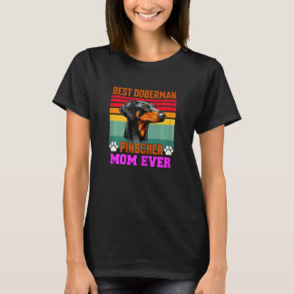 T-shirt Femme Doberman Chien Propriétaire de animal de com