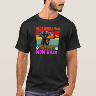T-shirt Femme Doberman Chien Propriétaire de animal de com