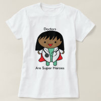 Femme Doctor Black Super Hero Personnaliser