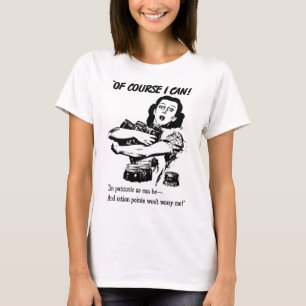 T-shirt Femme domestique sauvant nourriture Guerre Propaga