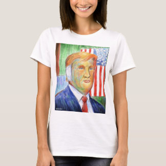T-shirt femme Donald Trump Van Gogh
