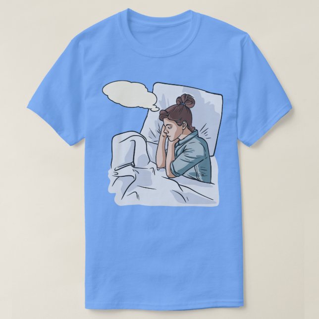 T-shirt Femme Dormir Rêver Bubble Rêver Dormir (Design devant)