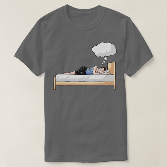 T-shirt Femme Dormir Rêver Bubble Rêver Dormir (Design devant)