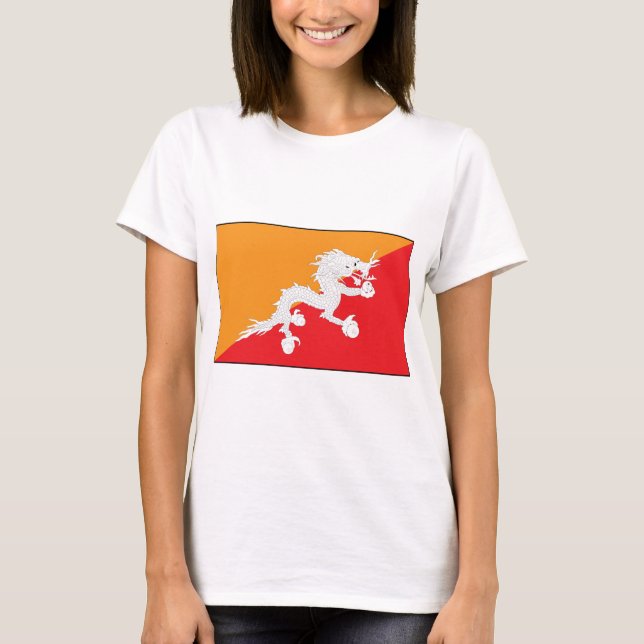T-Shirt Femme Dragon Chinois (Devant)