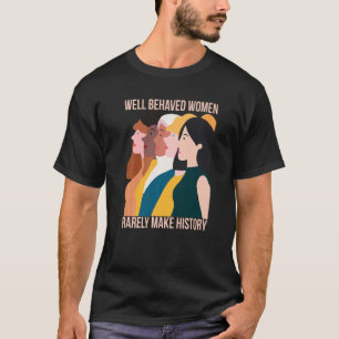 T-shirt Femme Droits Femme Femme Emaîtrise Rainbow We