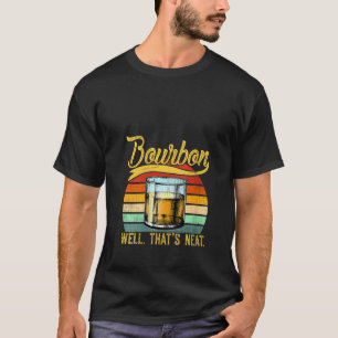 T-shirt Femme Drôle Boire Profond Rétro Bourbon Whiskey D