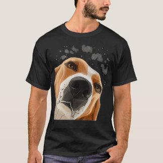 T-shirt Femme drôle Curieux chien Treeing Walker Coonhre