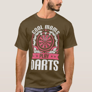 T-shirt Femme Drôle Dart Lecteur Citation Cool Moms