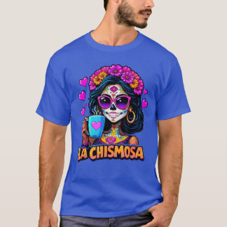 T-shirt Femme drôle de loterie mexicaine La Chismosa Fiest