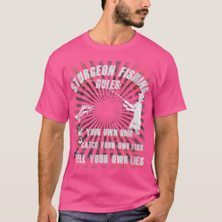 T-shirt Femme Drôle Esturgeon de pêche cadeau avec esturge