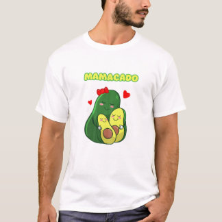 T-shirt Femme Drôle Mamacado Avocado migno Maman