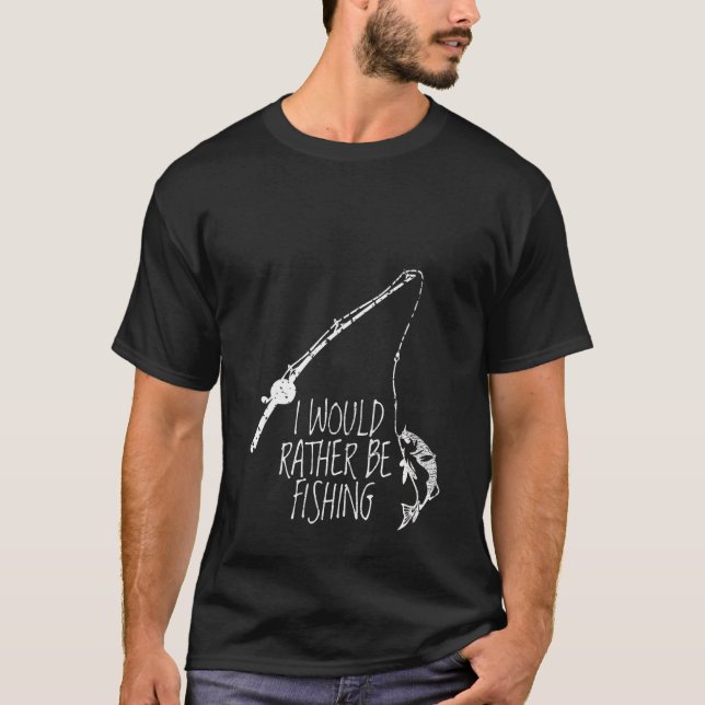 T-shirt Femme Drôle Pêche Hommes T Chemise Cool Pêcheur (Devant)