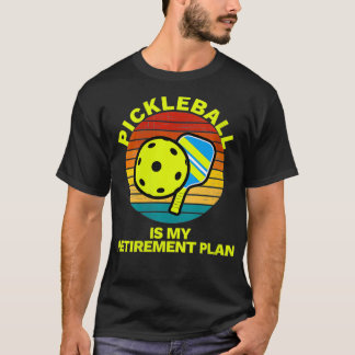 T-shirt Femme Drôle Retraite Pickleball Vêtements Pickleba