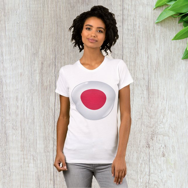 T-shirt femme du drapeau japonais (Créateur téléchargé)