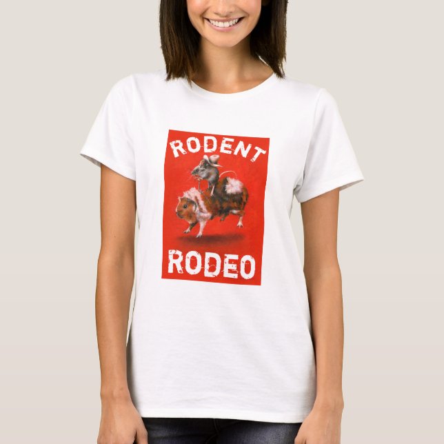 T-shirt femme du Rodéo de la Souris et de la Guiné (Devant)