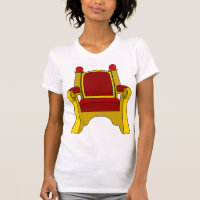 T-shirt femme du trône