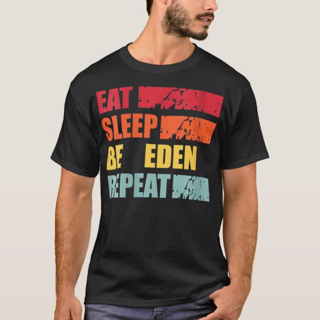 T-shirt Femme EDEN Nom personnalisé EDEN Prénom VNe (Devant)