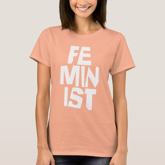 T-shirt Femme égale imitation de fille féminine féministe (Devant)
