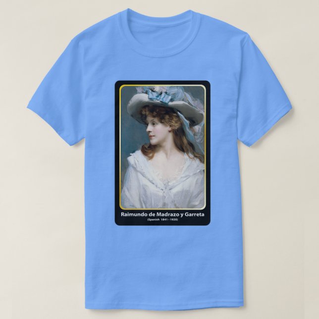 T-shirt Femme En Blanc 1880 ART Figuratif (Design devant)
