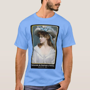 T-shirt Femme En Blanc 1880 ART Figuratif