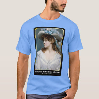 T-shirt Femme En Blanc 1880 ART Figuratif